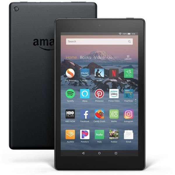 Amazon – Fire 8th Generation 8Inch, 16GB, Wi-Fi, Black